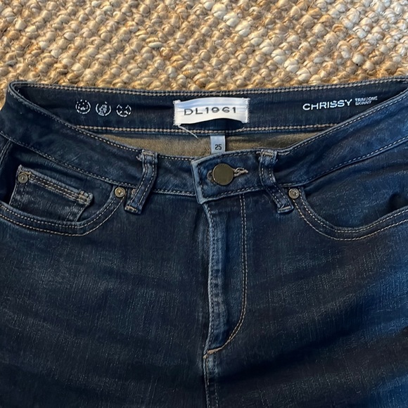 DL1961 Chrissy Trimtone Skinny Alexandra Denim 25 - Picture 1 of 3